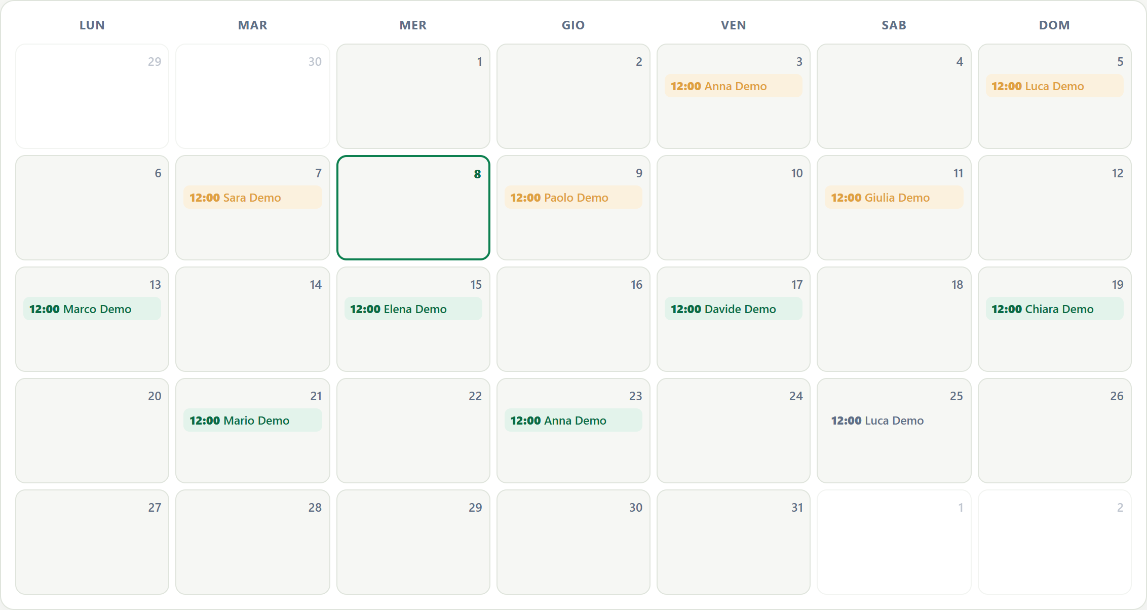 Calendar
